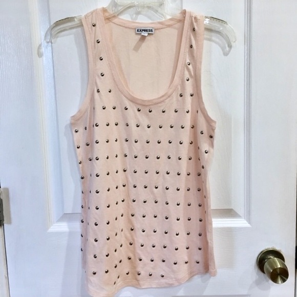 ❌SOLD Express sleeveless top with studs - Picture 3 of 7